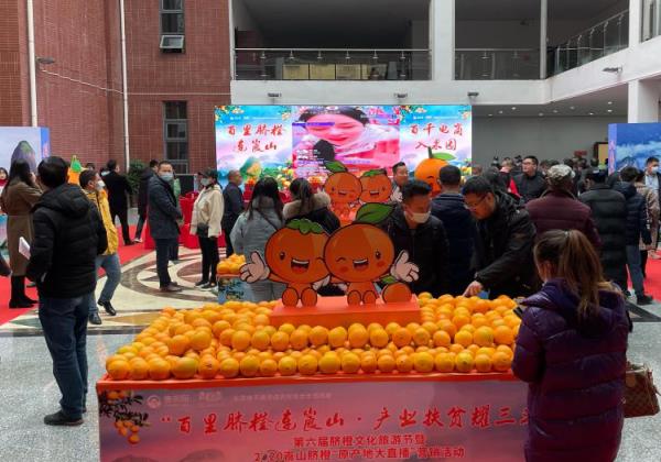 新寧：第六屆臍橙文化旅游節(jié)開幕 惠農網“云”助力銷售臍橙65噸